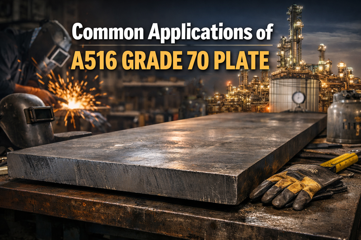 Common Applications of A516 Grade 70 Plate - Metal Ore